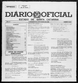 Diário Oficial do Estado de Santa Catarina. Ano 55. N° 14020 de 29/08/1990