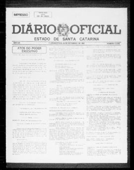 Diário Oficial do Estado de Santa Catarina. Ano 53. N° 13036 de 08/09/1986
