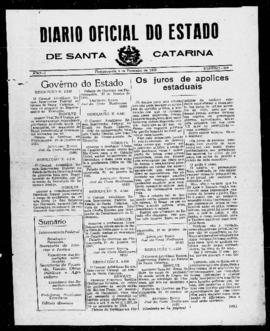 Diário Oficial do Estado de Santa Catarina. Ano 1. N° 269 de 04/02/1935