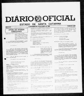 Diário Oficial do Estado de Santa Catarina. Ano 49. N° 12281 de 19/08/1983