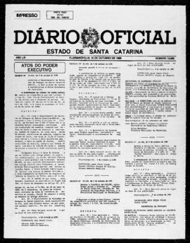 Diário Oficial do Estado de Santa Catarina. Ano 53. N° 13060 de 10/10/1986