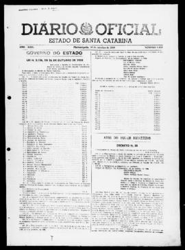 Diário Oficial do Estado de Santa Catarina. Ano 26. N° 6435 de 30/10/1959