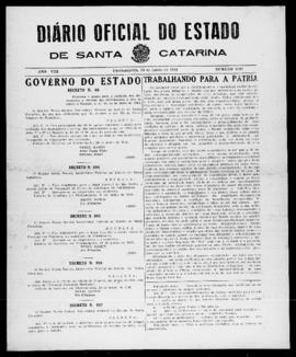 Diário Oficial do Estado de Santa Catarina. Ano 8. N° 2038 de 23/06/1941