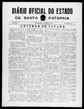 Diário Oficial do Estado de Santa Catarina. Ano 14. N° 3477 de 02/06/1947