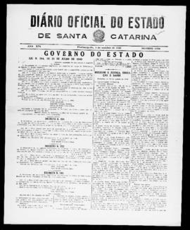 Diário Oficial do Estado de Santa Catarina. Ano 16. N° 4034 de 05/10/1949