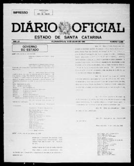 Diário Oficial do Estado de Santa Catarina. Ano 53. N° 12998 de 15/07/1986