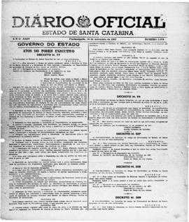 Diário Oficial do Estado de Santa Catarina. Ano 24. Nº 5978 de 18/11/1957