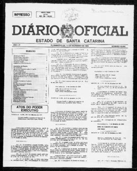 Diário Oficial do Estado de Santa Catarina. Ano 54. N° 13842 de 11/12/1989