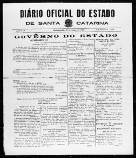 Diário Oficial do Estado de Santa Catarina. Ano 5. N° 1240 de 30/06/1938