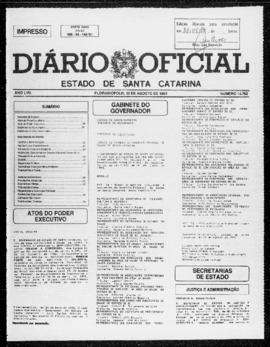 Diário Oficial do Estado de Santa Catarina. Ano 58. N° 14762 de 30/08/1993
