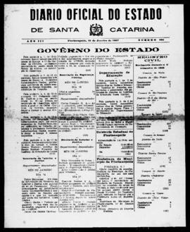 Diário Oficial do Estado de Santa Catarina. Ano 3. N° 836 de 19/01/1937