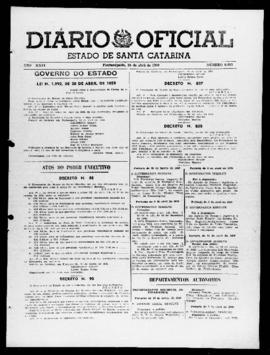 Diário Oficial do Estado de Santa Catarina. Ano 26. N° 6307 de 24/04/1959