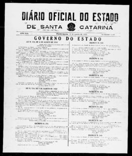 Diário Oficial do Estado de Santa Catarina. Ano 19. N° 4716 de 11/08/1952