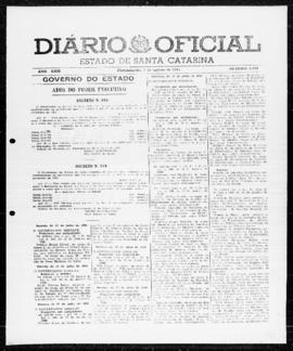 Diário Oficial do Estado de Santa Catarina. Ano 22. N° 5424 de 03/08/1955