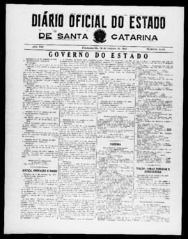 Diário Oficial do Estado de Santa Catarina. Ano 14. N° 3570 de 16/10/1947