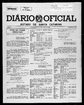 Diário Oficial do Estado de Santa Catarina. Ano 52. N° 12752 de 17/07/1985