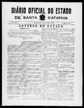 Diário Oficial do Estado de Santa Catarina. Ano 14. N° 3580 de 03/11/1947
