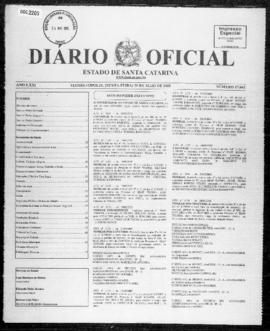 Diário Oficial do Estado de Santa Catarina. Ano 71. N° 17642 de 20/05/2005