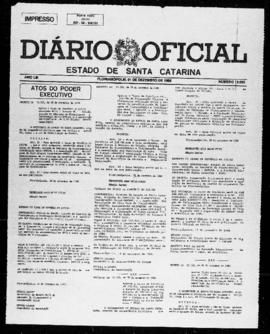 Diário Oficial do Estado de Santa Catarina. Ano 53. N° 13095 de 01/12/1986