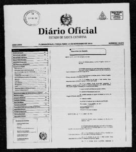 Diário Oficial do Estado de Santa Catarina. Ano 76. N° 18975 de 23/11/2010