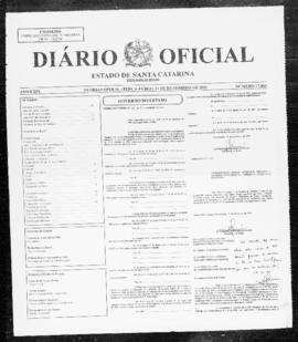 Diário Oficial do Estado de Santa Catarina. Ano 69. N° 17064 de 31/12/2002