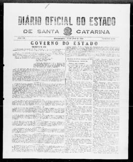 Diário Oficial do Estado de Santa Catarina. Ano 20. N° 4883 de 23/04/1953