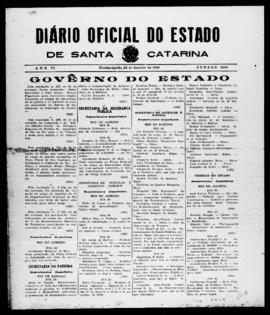 Diário Oficial do Estado de Santa Catarina. Ano 6. N° 1688 de 23/01/1940