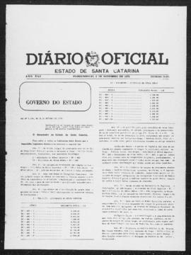Diário Oficial do Estado de Santa Catarina. Ano 41. N° 10605 de 08/11/1976
