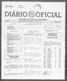 Diário Oficial do Estado de Santa Catarina. Ano 65. N° 15957 de 10/07/1998