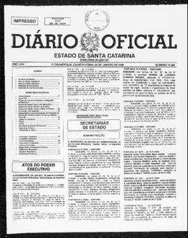 Diário Oficial do Estado de Santa Catarina. Ano 66. N° 16340 de 26/01/2000