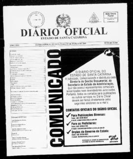 Diário Oficial do Estado de Santa Catarina. Ano 75. N° 18560 de 05/03/2009