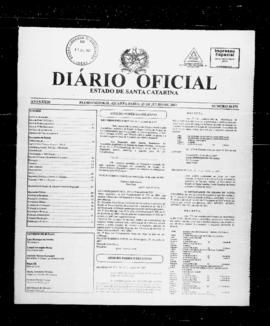 Diário Oficial do Estado de Santa Catarina. Ano 73. N° 18171 de 25/07/2007