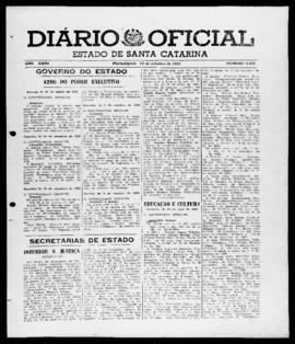 Diário Oficial do Estado de Santa Catarina. Ano 26. N° 6422 de 12/10/1959