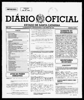 Diário Oficial do Estado de Santa Catarina. Ano 64. N° 15631 de 10/03/1997