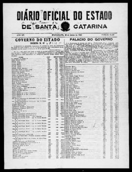Diário Oficial do Estado de Santa Catarina. Ano 15. N° 3728 de 22/06/1948