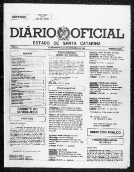 Diário Oficial do Estado de Santa Catarina. Ano 55. N° 14097 de 21/12/1990