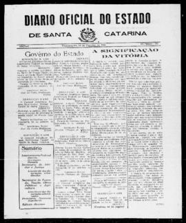 Diário Oficial do Estado de Santa Catarina. Ano 1. N° 186 de 18/10/1934