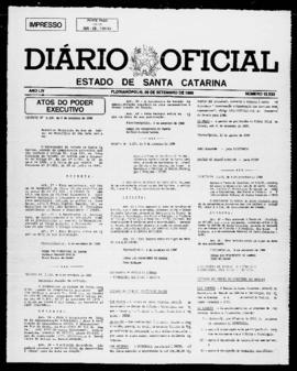 Diário Oficial do Estado de Santa Catarina. Ano 54. N° 13533 de 08/09/1988