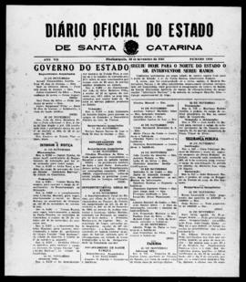 Diário Oficial do Estado de Santa Catarina. Ano 7. N° 1896 de 22/11/1940