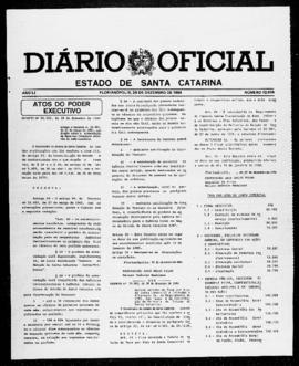 Diário Oficial do Estado de Santa Catarina. Ano 51. N° 12618 de 28/12/1984