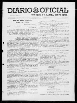 Diário Oficial do Estado de Santa Catarina. Ano 32. N° 7801 de 26/04/1965