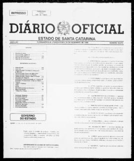 Diário Oficial do Estado de Santa Catarina. Ano 65. N° 16073 de 29/12/1998