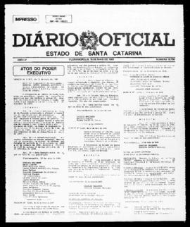 Diário Oficial do Estado de Santa Catarina. Ano 55. N° 13700 de 15/05/1989