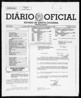 Diário Oficial do Estado de Santa Catarina. Ano 68. N° 16674 de 04/06/2001