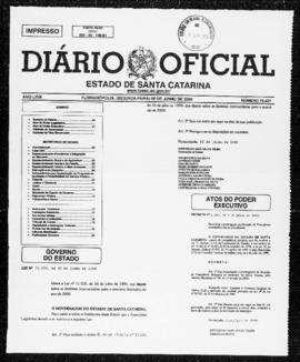 Diário Oficial do Estado de Santa Catarina. Ano 67. N° 16427 de 05/06/2000