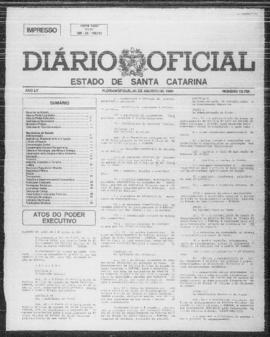 Diário Oficial do Estado de Santa Catarina. Ano 55. N° 13758 de 04/08/1989