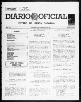 Diário Oficial do Estado de Santa Catarina. Ano 61. N° 14921 de 27/04/1994