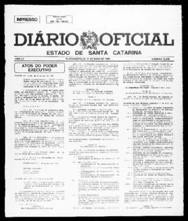 Diário Oficial do Estado de Santa Catarina. Ano 55. N° 13698 de 11/05/1989