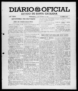 Diário Oficial do Estado de Santa Catarina. Ano 27. N° 6647 de 21/09/1960