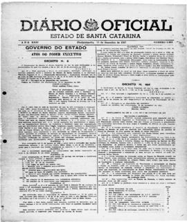 Diário Oficial do Estado de Santa Catarina. Ano 24. Nº 5993 de 11/12/1957